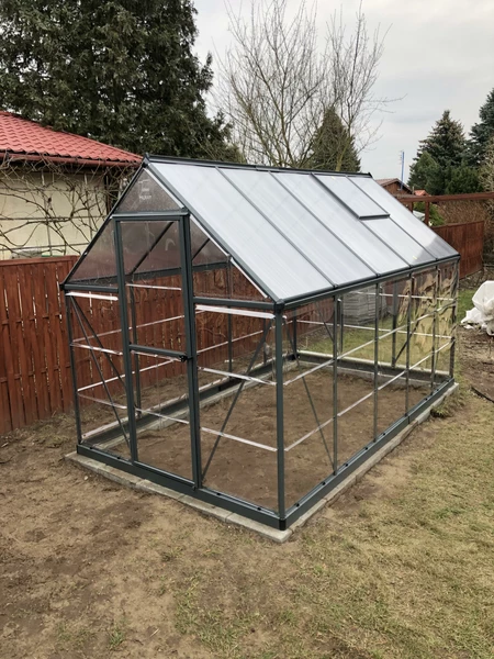 Szklarnia z poliwęglanu Hybrid 1,86 x 3,05 m Palram szara