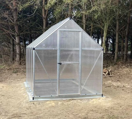 Szklarnia ogrodowa z poliwęglanu Silver Mythos 1,85 x 3,1 m Palram